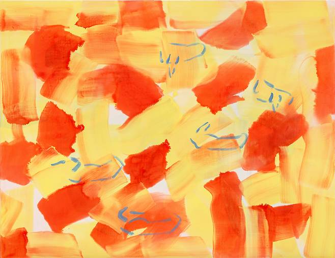이강소, 청명-20018, 2020, Acrylic on canvas, 112 x 145.5 cm [사진제공=갤러리현대]