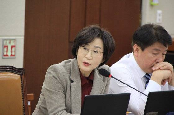 국회 과학기술정보방송통신위원회 소속 김상희 국회 부의장. [사진 김상희 국회부의장실]