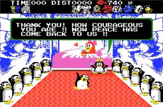 PENGUIN ADVENTURE, 夢大陸 Ending유튜브(watch?v=05kTZArlAtI )