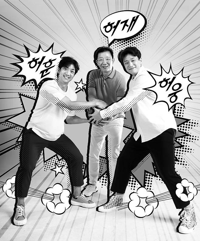 닮은 듯 다른 ‘허 삼부자'. 기분파인 막내 허훈은 아버지 허재와 성격이 똑닮았고, 미술 좋아하고 차분한 장남은 엄마 이미수씨와 비슷하다. /사진=이신영 영상미디어 기자, 그래픽=김현국