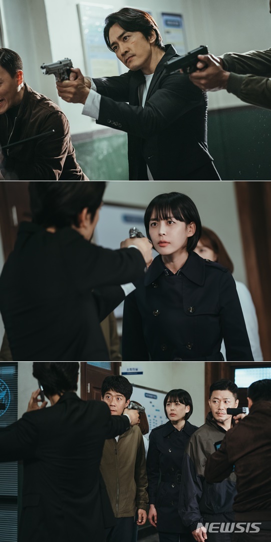 [서울=뉴시스]19일 방송되는 tvN '보이스4' 스틸. (사진=tvN '보이스4' 제공) 2021.06.19. photo@newsis.com