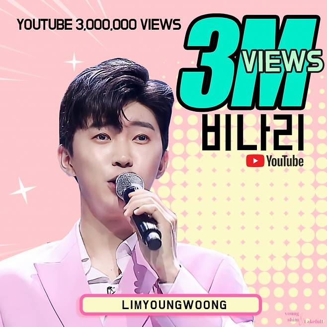 임영웅 애절한 '비나리' 300만 뷰 돌파.."가슴 울리는 감성 장인"