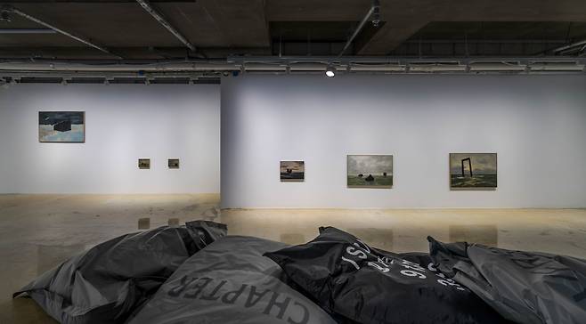 Installation view of “Pranayama Typhoon,” at Barakat Contemporary in Seoul (Barakat Contemporary)