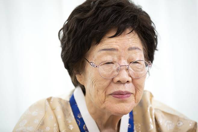 ‘위안부’ 피해자인 이용수 인권운동가는 위안부 문제를 국제사법재판소(ICJ)에 회부하자고 한국 정부에 촉구하고 나섰다.ⓒ시사IN 신선영