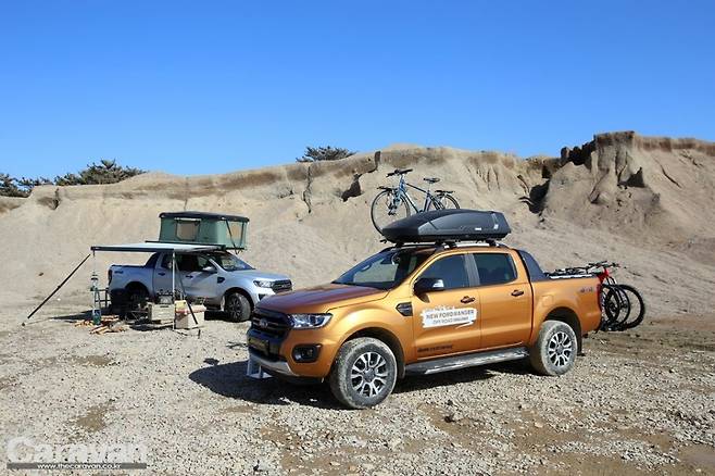 견인력 3.5t을 자랑하는 포드 레인저 와일드트랙