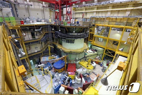 한국원자력연구원 연구용 원자로 ‘하나로’(원자력연 제공) © 뉴스1