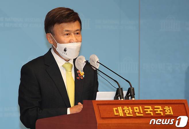 김원웅 광복회장. 2021.5.21/뉴스1 © News1 오대일 기자