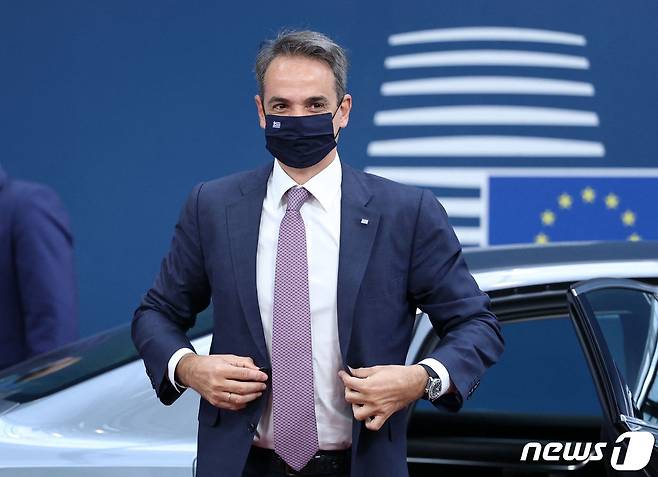 키리아코스 미초타키스(53) 그리스 총리 © AFP=뉴스1