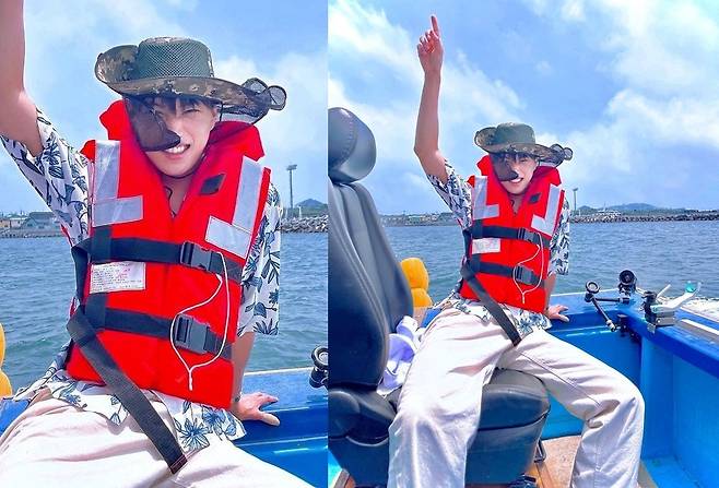 EXO Kai emits boyishness on SeaOn the 29th, Kai posted a picture on his Instagram without comment; in the photo, Kai is fighting Wind in a fishing boat above Sea.Even though the hat on the wind covered his face and was hot in the stinging sunlight, Kai kept his swag firmly, sticking his fingers into the sky.A frowned face reminds me of a playful childhood.In the appearance of Kai, who has even fashionably digested the life jacket, fans cheered with various comments such as cute, continue to enjoy it, send fun, lovely and careful health.On the other hand, Kai has played a unique artistic role in Teabing Idol Quoting Competition and TVN Devil Wears Jung Nam Lee 2, and will also appear on TVN Udo Jumak, which will be broadcasted on July 12th.