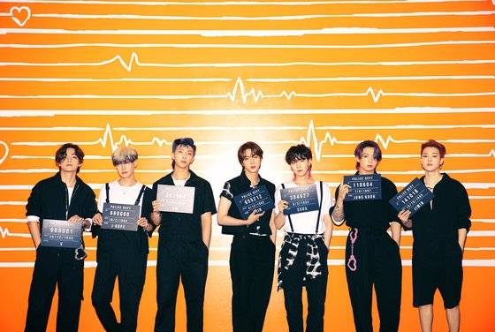 방탄소년단 '버터' 싱글 CD 콘셉트 이미지. [사진 빅히트뮤직]