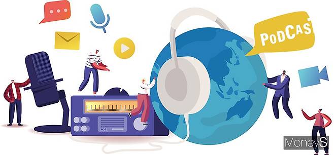 '팟캐스트'의 성장세가 심상찮다. '비디오가 라디오 스타를 죽였다'(Video Killed the Radio Star)는 옛 노래가 옛말이 되고 있다. /사진=이미지투데이
