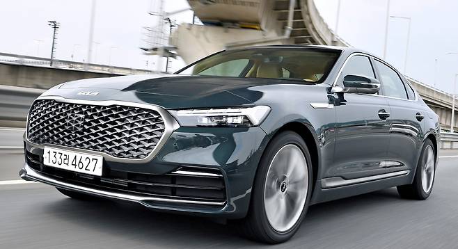 기아의 플래그십 세단 'K9'./기아 제공