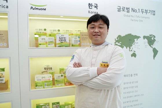 노호준 음성두부생산파트 선임조장. [사진 풀무원]