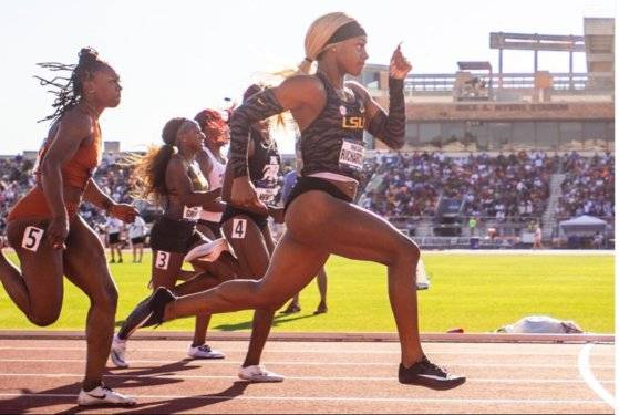 미국의 신예 스프린터 샤캐리 리처드슨. [인스타그램 캡처]