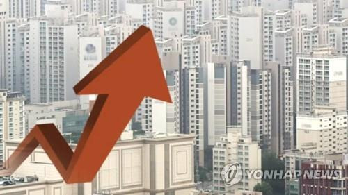 집값 상승 (CG) [연합뉴스TV 제공]