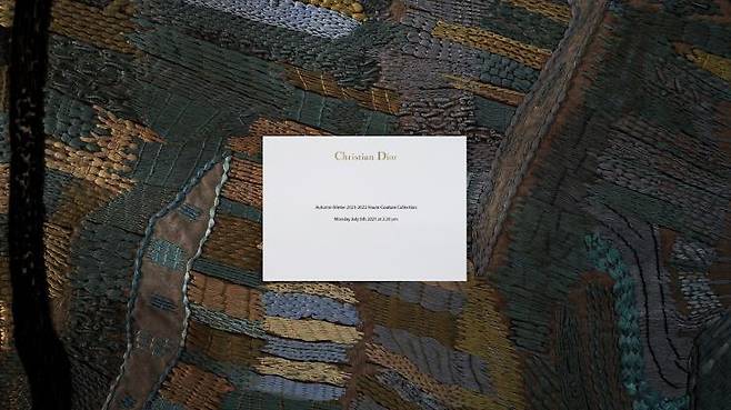 DIOR HAUTE COUTURE AUTUMN-WINTER 2021-2022 COLLECTION - SHOW ONLINE