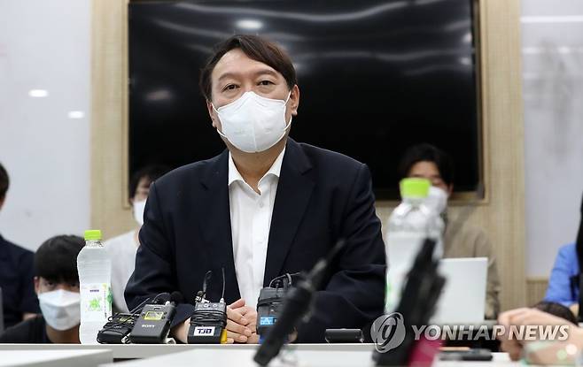 대전 방문한 윤석열 [연합뉴스 자료사진]