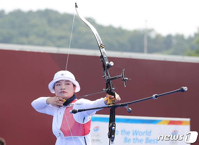 여자 양궁의 간판 강채영./뉴스1 © News1 송원영 기자