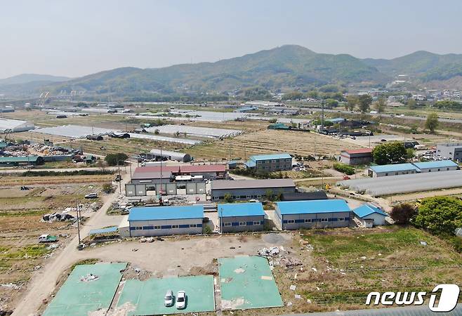 7월 1600가구가 사전청약 공급될 남양주 진접2 지구 모습. 2021.4.21/뉴스1 © News1 박정호 기자