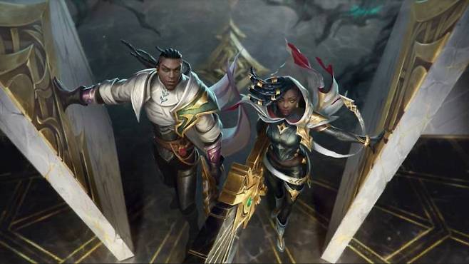 와일드 리프트 빛의 감시자 루시안, 세나