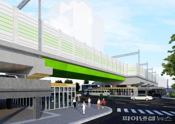 구리역 환승센터(안) 투시도. 사진제공=구리시