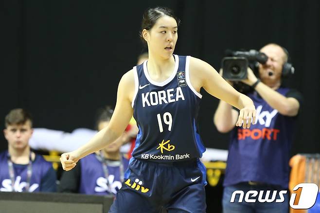 한국 여자농구 대표팀 박지수(대한민국농구협회 제공). © 뉴스1