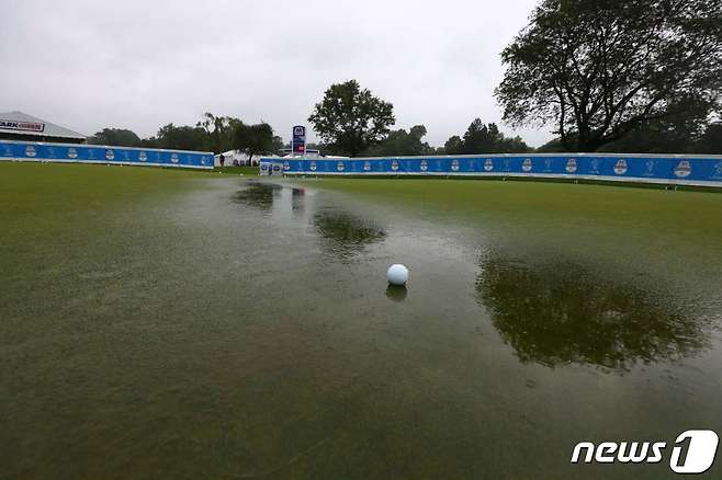 폭우로 54홀로 축소된 미국여자프로골프(LPGA) 투어 마라톤 클래식. © AFP=뉴스1