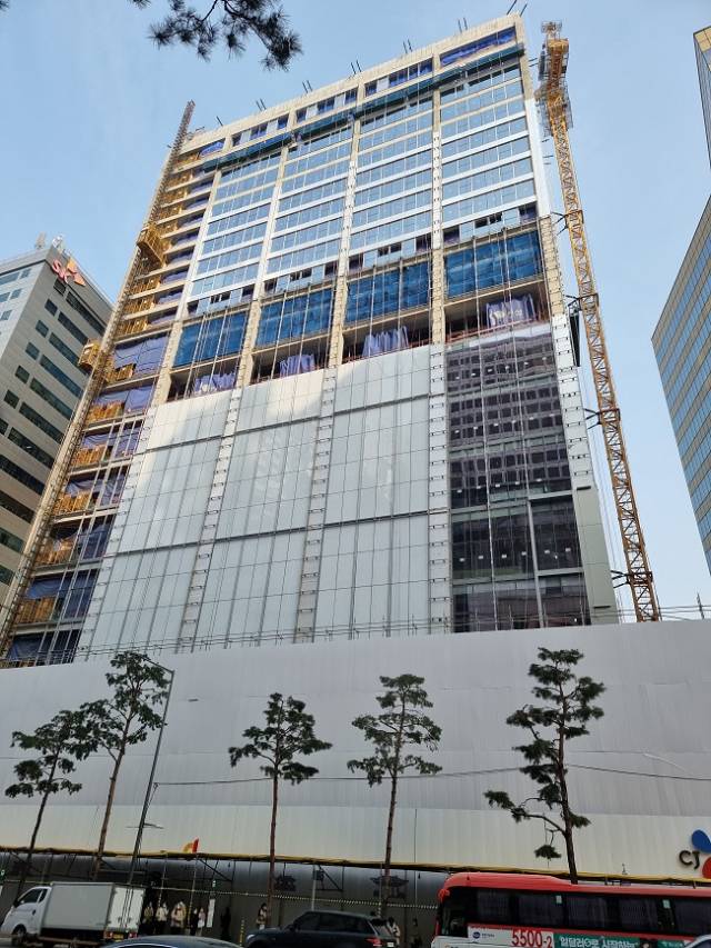 ▲ 명동에 있었던 반민특위 터는 몇 년 전 매각되어 고급 호텔을 짓고 있다. ⓒ손호철