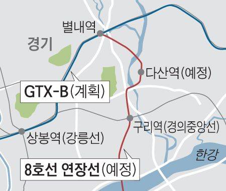 다산신도시 지도