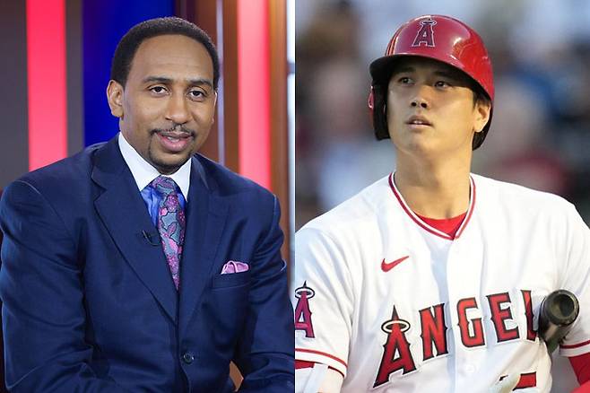アメリカ ESPN 進行者スチーブン A. スミスと日本野球選手誤打だからShohei. スミスペイスブックキャプチャ・連合ニュース
