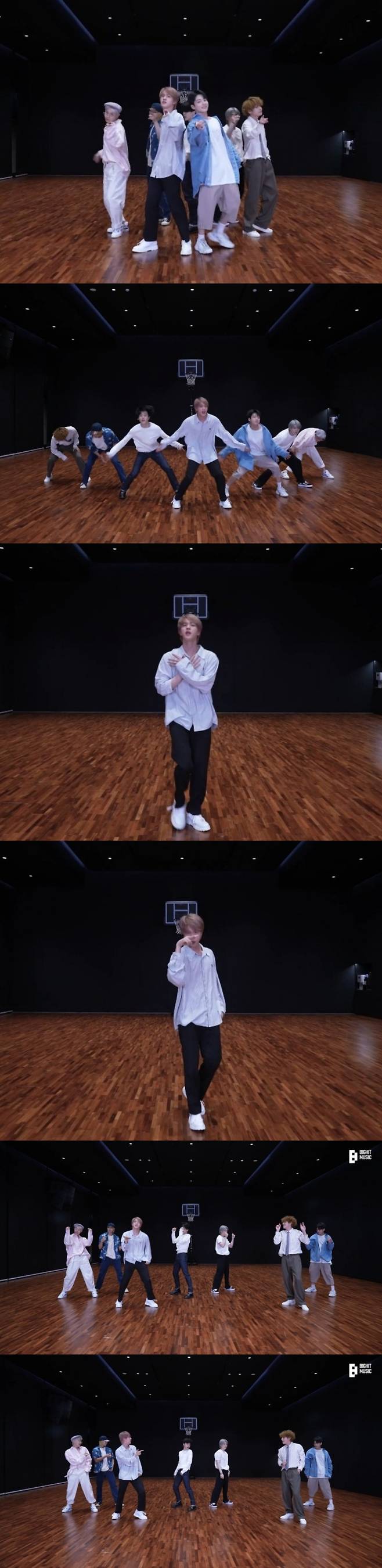 석진이 흐르는 춤선 나빌레라~♥ 방탄소년단 진, PTD 안무 연습 영상 속 설렘 가득 환상 퍼포먼스