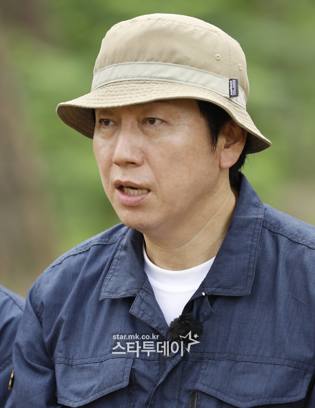 '우리동네 클라쓰' 제작발표회에 참석한 김수로. 제공| LG헬로비전
