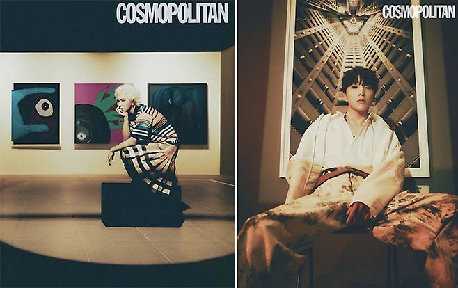 Song Min-ho and Kang Seung-yoon of the group WINNER showed extraordinary talents in addition to music.On the 17th, Cosmopolitan released a picture of Song Min-ho and Kang Seung-yoon who participated as writers in Tian Shis Korean Eye 2020 Special Exhibition: Creativity and Daydream at Lotte World Tower Mall.This Tian Shi is part of a Global Eye program that is co-organized with PCA (Parrael Contemporary) and London Sachi Gallery, founded in 2008 by curator and art collector David & Serena Ciclitira.Global Children hosts Tian Shi, an international company that provides opportunities to showcase works to emerging artists from around the world, including Hong Kong and Malaysia, starting in Korea in 2009, while publishing publications to foster The Artist.Song Min-ho is working as a writers name Ohnim, which reverses the English name minho.Song Min-ho, who has been drawing for five years by himself, has a history of Tian Shi in the London luxury gallery last year.In this Tian Shi, he showed a work that deeply observed and worried about human instinct and Feeling.Song Min-ho said, In terms of both art and music, it is difficult to create something that does not exist, but happiness follows.I feel alive tomorrow when its bent and every day is surfing, and the medium that erupts such a fluctuating Feeling is art and music.I want to be a geek like Salvador Dali and I want to be immersed like Picasso for a long time, he said. I do not know what work I will make in the future, but I want to be a person who continues to worry and study.Kang Seung-yoon showed off a photo of his name as a photographer.The name of the activity was flexible by adding the meaning of looking at anything flexibly in the name YOON.Kang Seung-yoon, who presented works of black and white or asymptomatic colors, said:  (Photos) think that Feeling is expressed more abundantly when the saturation is low or black and white.Black and white photographs seem much more open to imagination.There is a joy in inferring the feeling and atmosphere of the moment with imagination, not a fixed answer. Kang Seung-yoon said, When I look at my picture, I hope that the audience will be the main character for a while and go to the place in the picture or then and spread the imagination.If such a process can be comforting to someone, I will be happy. The photographer Yoo Yeon told the story that he wanted to convey as a photo.