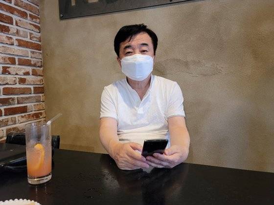 대전 자택 근처에서 만난 김봉수 전 카이스트 화학과 교수. 여성국 기자