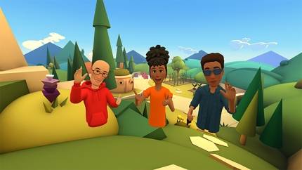 페이스북의 VR 소셜 플랫폼 ‘호라이즌’. 현재 베타테스트를 진행 중이다. /사진제공=페이스북