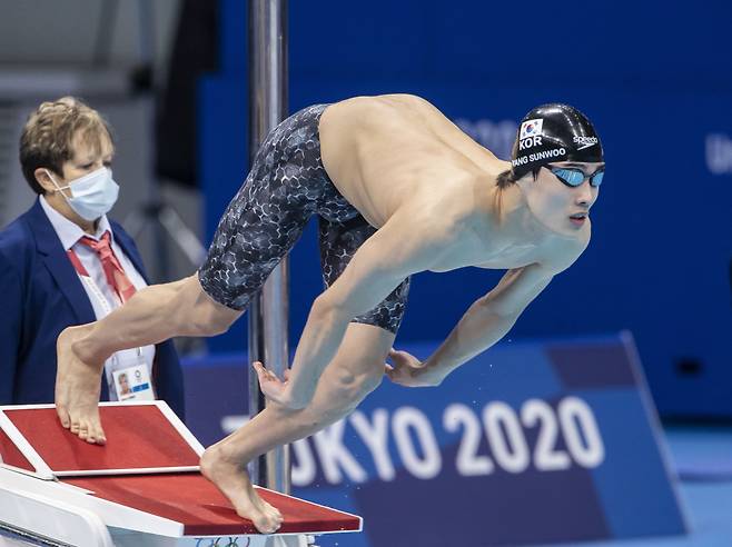 27일 일본 도쿄 수영 센터에서 열린 남자 자유형 200m 결승전에 황선우 선수가 출전했다. 황선우 선수는 7위를 기록했다. /이태경 기자