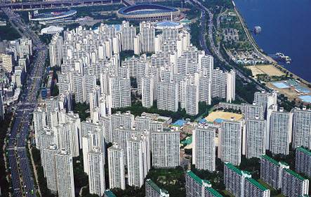 서울 시내 아파트 단지 전경. [헤럴드경제DB]