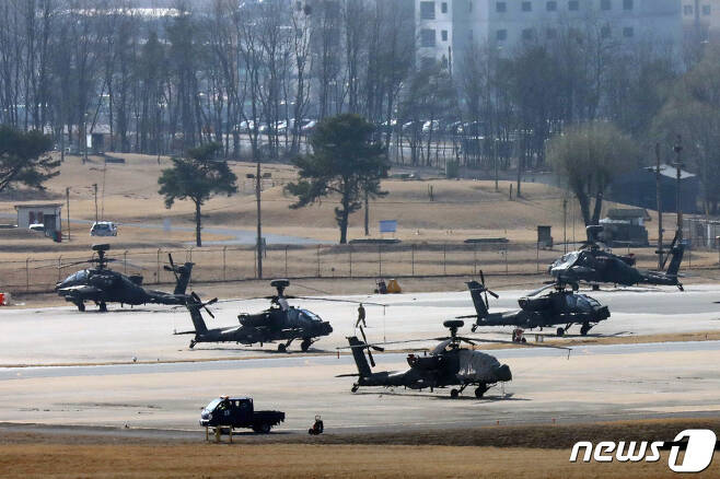 올해 전반기 한미 연합 지휘소연습(CCPT). 2021.3.8/뉴스1 © News1 조태형 기자