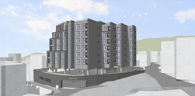 ▲중랑구 면목동 자율주택정비사업 조감도 /사진=LH