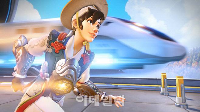 오버워치 홍길동 트레이서. 블리자드 제공