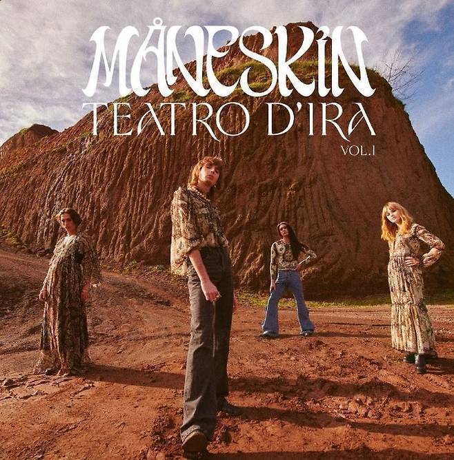 마네스킨 2집 앨범 Teatro d′ira:Vol.1 재킷