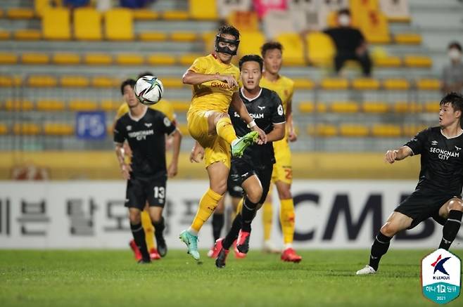 ▲ 광주FC는 성남FC와 0-0으로 비겼다. ⓒ한국프로축구연맹
