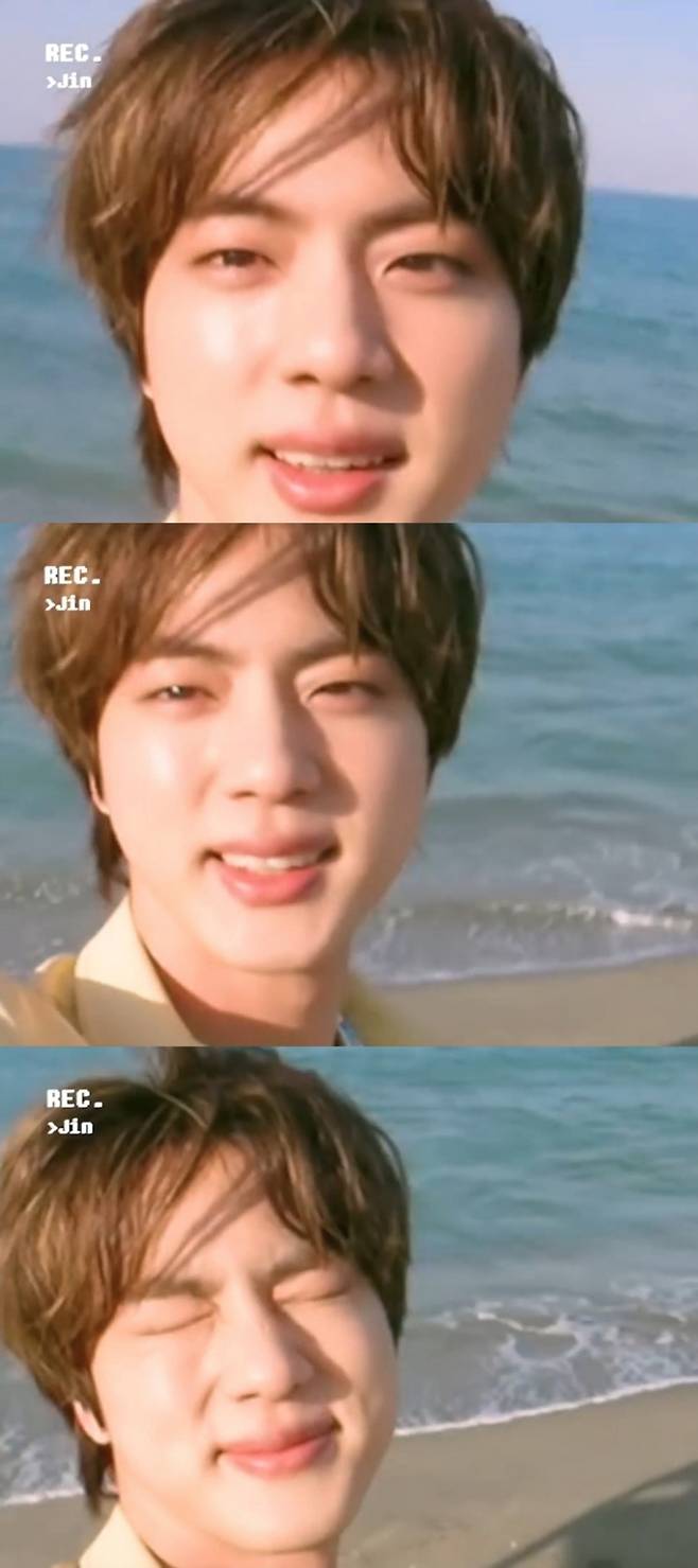 오빠도 석진이, 아기도 석진이♥ 방탄소년단 진, 빈티지 캠 속 빛나는 아름다움