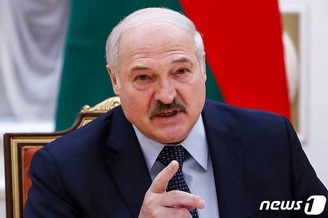 알렉산드르 루카셴코 벨라루스 대통령. © AFP=뉴스1 © News1 정윤영 기자