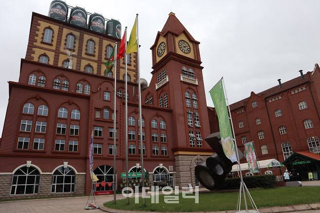 칭다오맥주 제1공장 및 맥주박물관 전경. 사진=신정은 기자