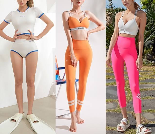 브랜드엑스코퍼레이션 젝시믹스의 스윔웨어 이미지 /사진=젝시믹스 공식 홈페이지