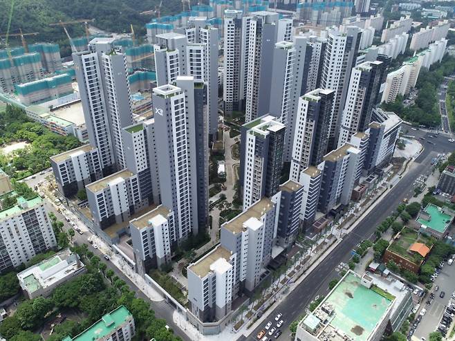 디에이치자이개포 단지 전경. /사진제공=현대건설