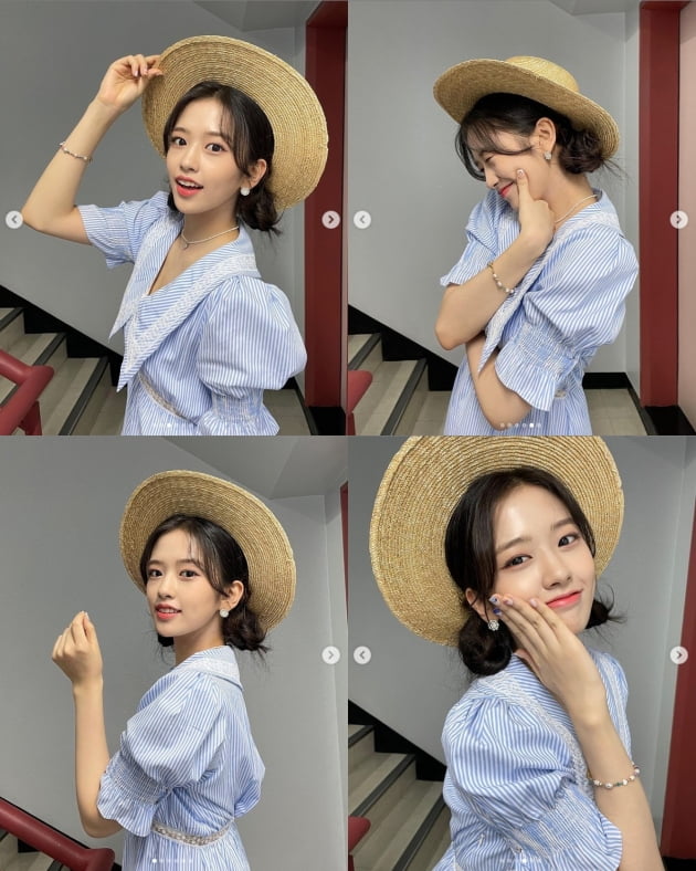 IZ*ONE native Ahn Yu-jin reported on the latest news.Ahn Yu-jin posted several photos on his Instagram on the 8th with an article entitled End of the vacation.In the open photo, Ahn Yu-jin completed a fresh fashion by matching a hat with a bright dress.On the other hand, Eugene is in charge of popular song after the group IZ*ONE activity in April.Photo: Ahn Yu-jin SNS