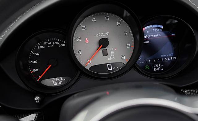 포르쉐 718 박스터 GTS 4.0 자유로 연비