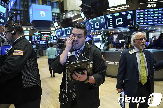 뉴욕증권거래소(NYSE). © AFP=뉴스1